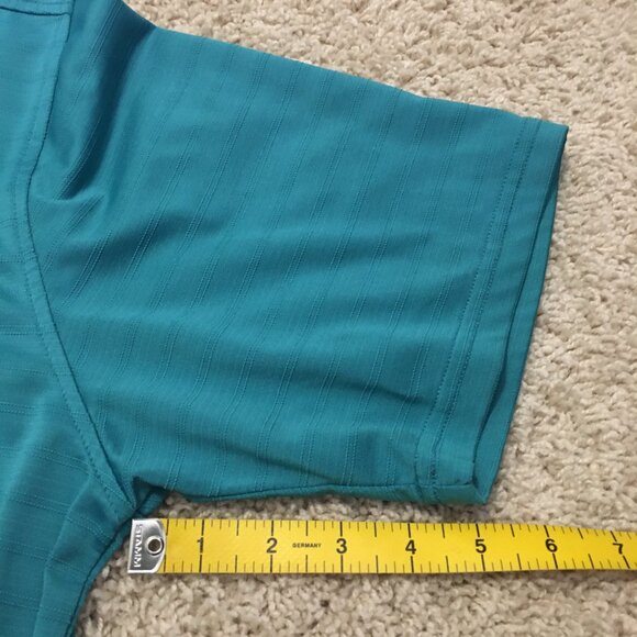 Golden Bear Performance Teal Polo Shirt - Picture 15 of 15